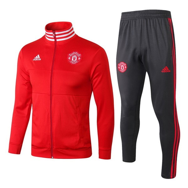 Chandal Manchester United 2018-19 Rojo Gris